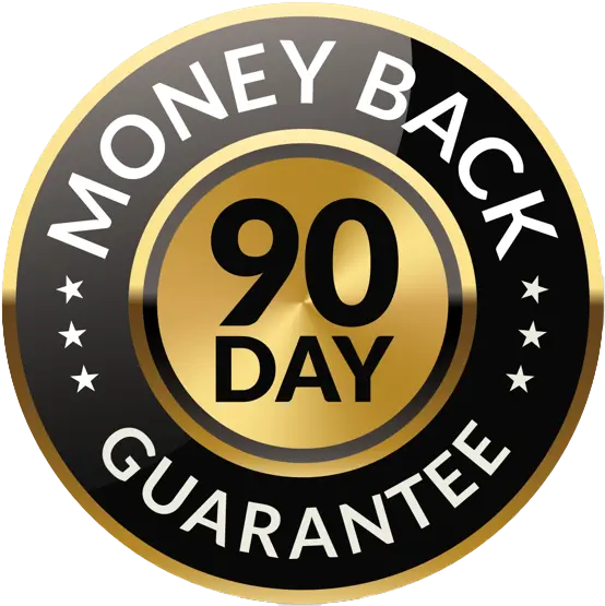 90 days money back guarantee